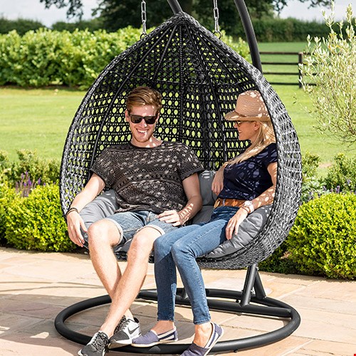 Maze Rattan Hanging Chairs