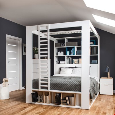 Vox 4 You King Four Poster Bed with Customisable Storage
