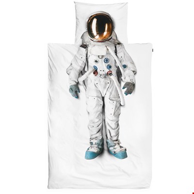 Snurk Childrens Astronaut Duvet Bedding Set