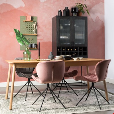 Zuiver Glimps Extending Dining Table in Ash Veneer